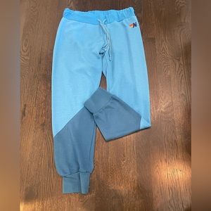 TWO TONED AVIATOR NATION SWEATPANTS